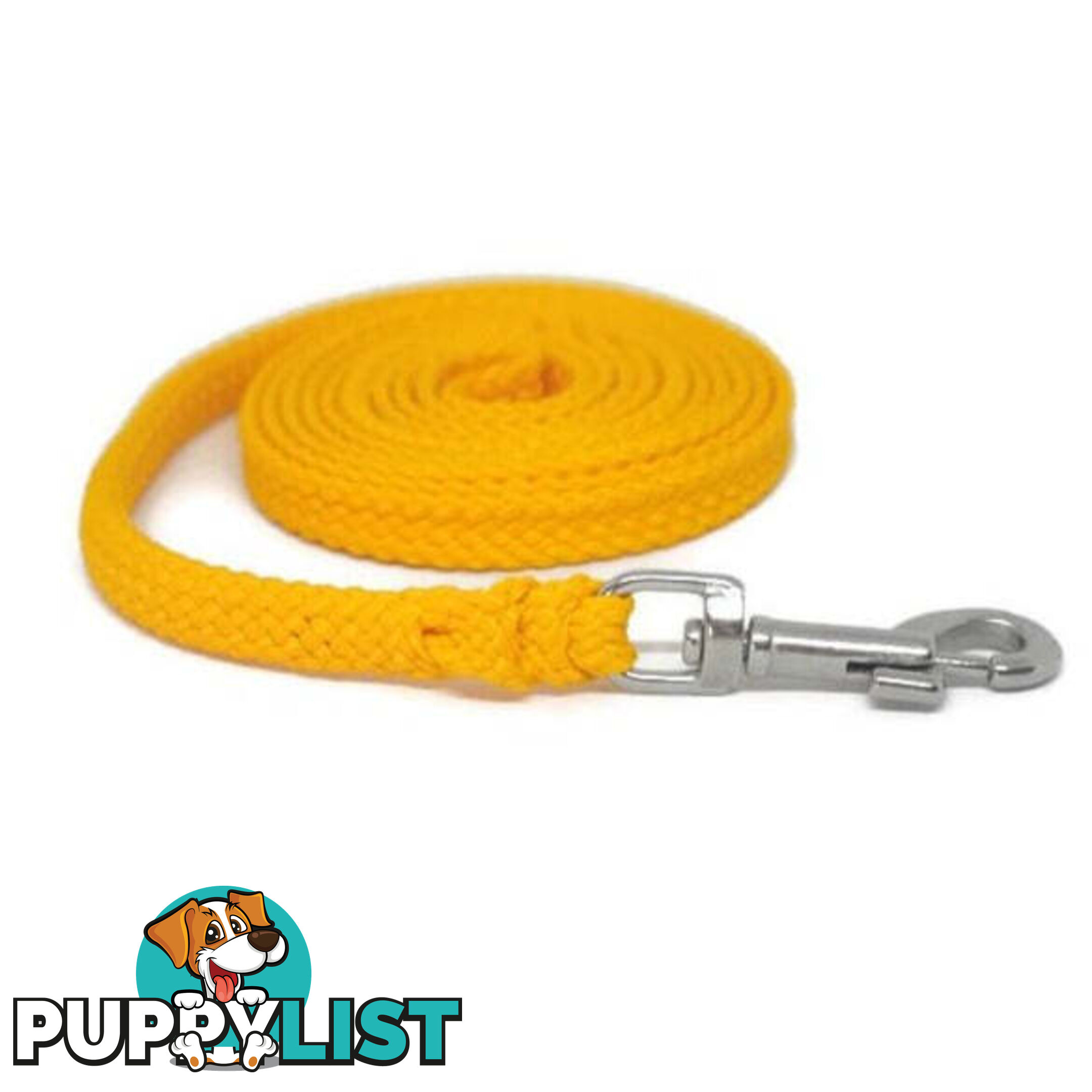 1.8m to 10m Long Dog Lead No Stitching Tough Yarnix 10mm Wide - YNXLD10-3-BL-BR