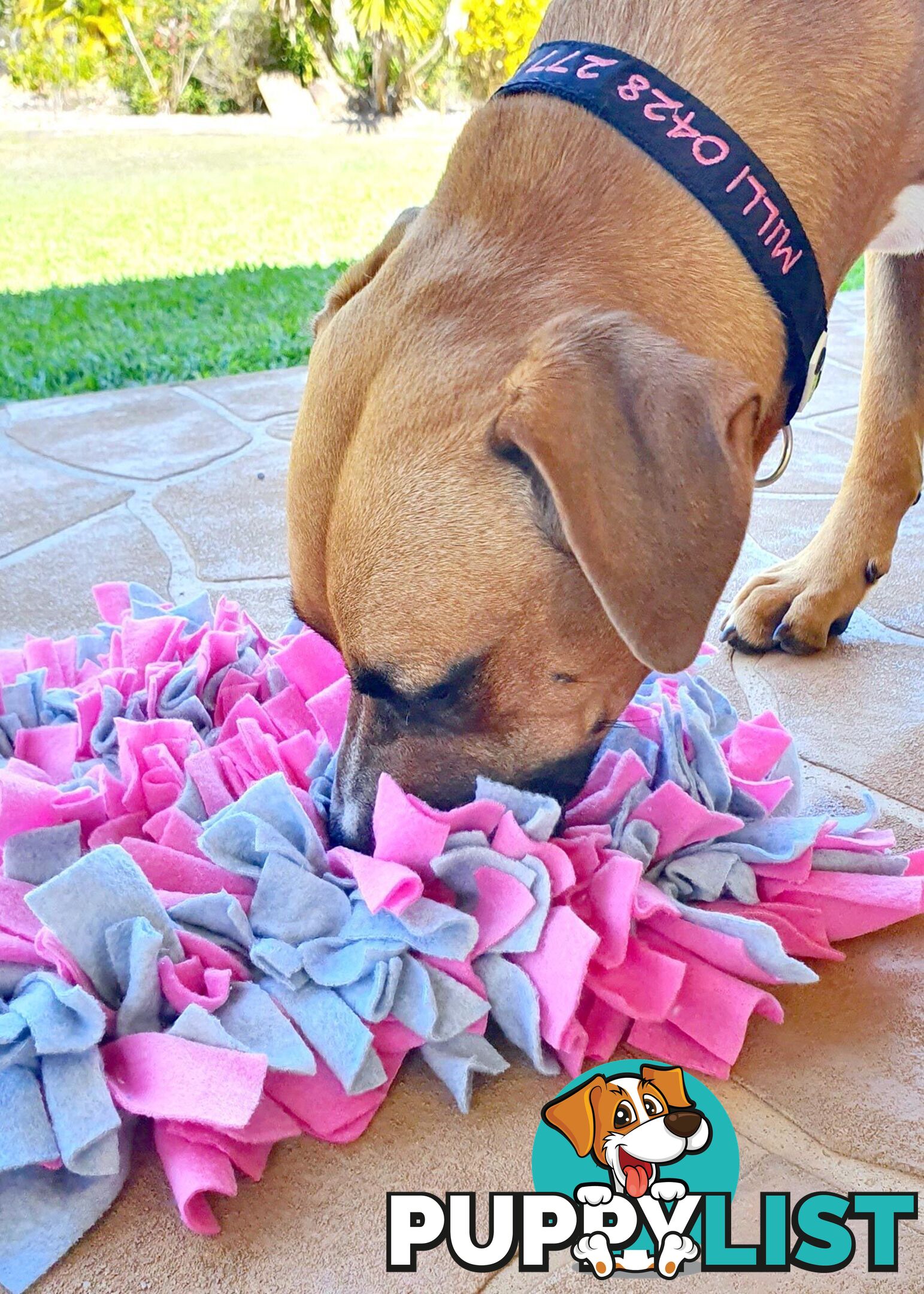 Snuffle Mats - Premium Heavy Duty Rubber Based - Pet Treat Play - Calms Anxiety - Slow Feeder - SNUFFLE-S-NVGR