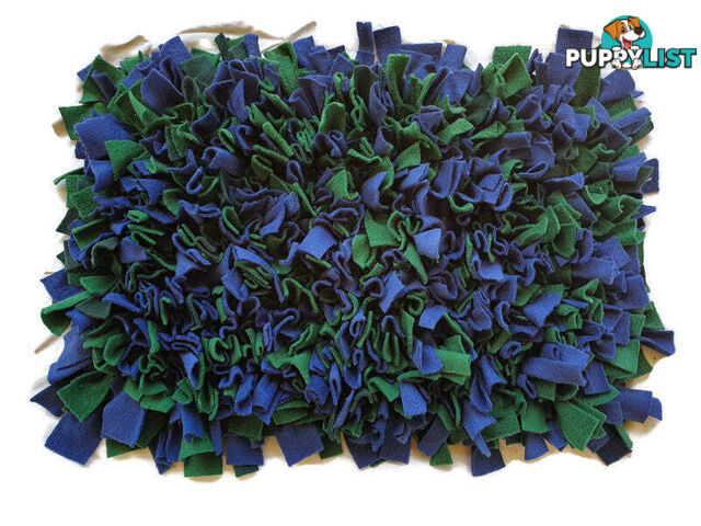 Snuffle Mats - Premium Heavy Duty Rubber Based - Pet Treat Play - Calms Anxiety - Slow Feeder - SNUFFLE-S-NVGR