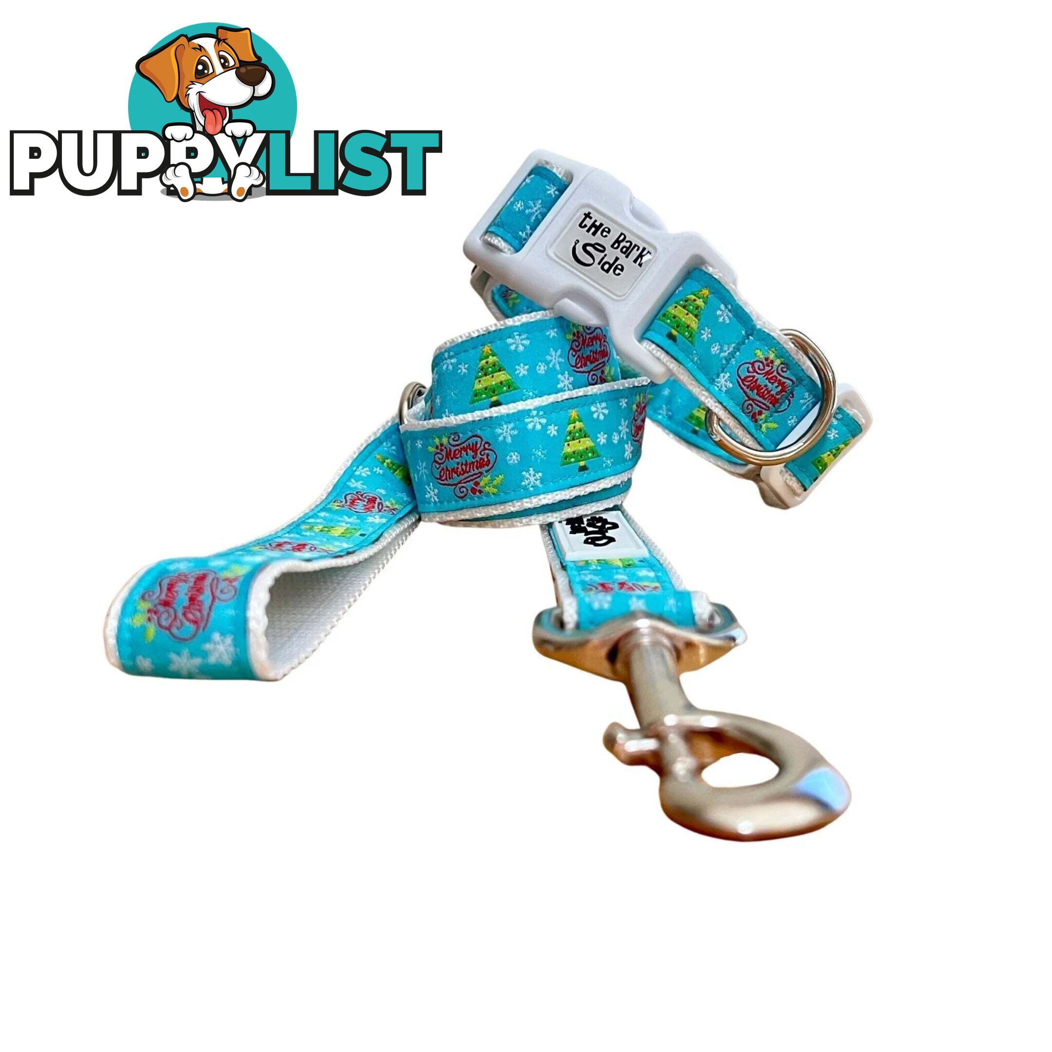 Christmas Dog Lead / Dog Leash - Hand Made by The Bark Side - TBSLDCHRSNO251.2