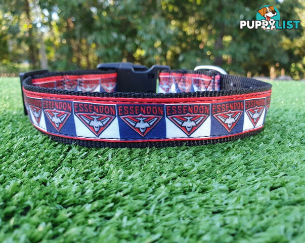 AFL Dog Collars, Footy - Aussie Rules - Moondidley Pets - MDPCOLAFLXSSS