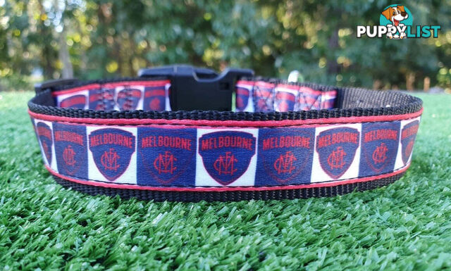 AFL Dog Collars, Footy - Aussie Rules - Moondidley Pets - MDPCOLAFLXSSS