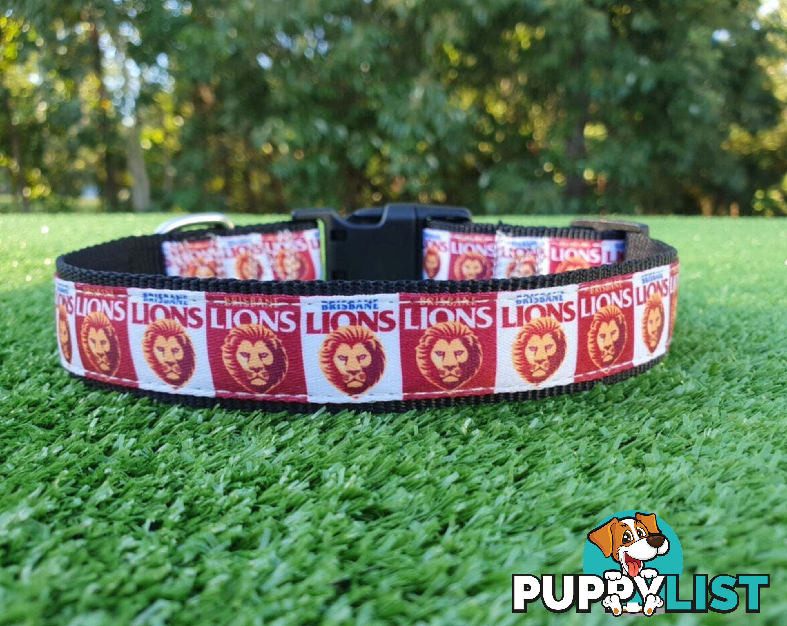 AFL Dog Collars, Footy - Aussie Rules - Moondidley Pets - MDPCOLAFLXSSS