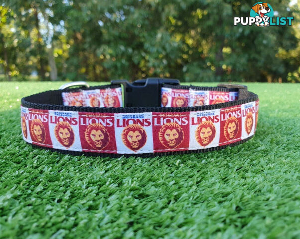 AFL Dog Collars, Footy - Aussie Rules - Moondidley Pets - MDPCOLAFLXSSS