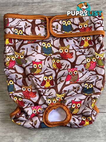 Dog / Cat Female Diaper - Washable adjustable - Lil Cracker - LCDIAXSDEN