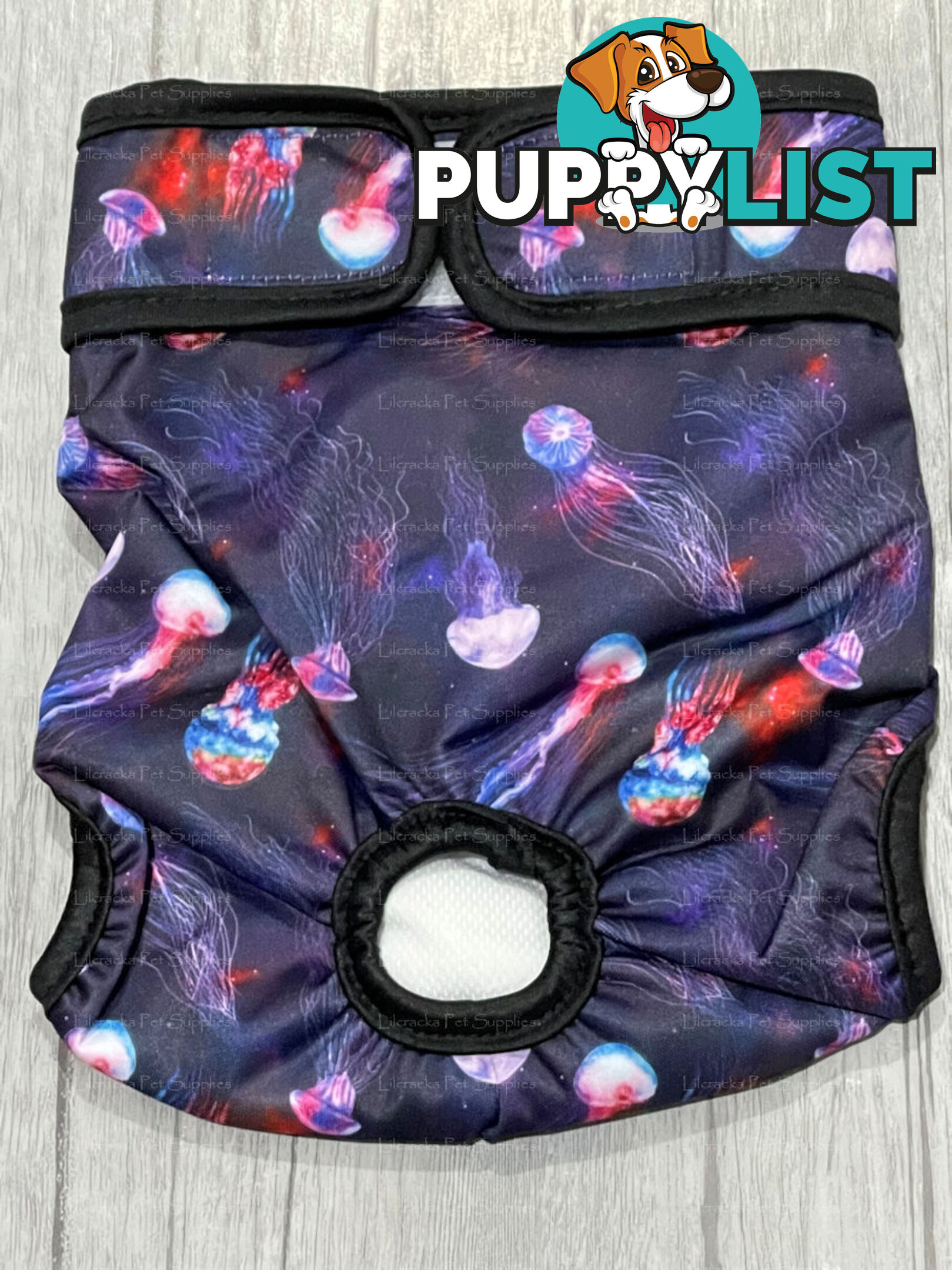 Dog / Cat Female Diaper - Washable adjustable - Lil Cracker - LCDIAXSDEN