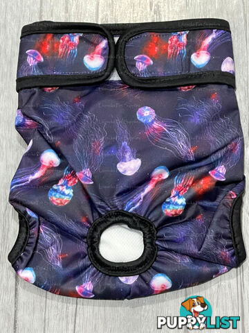 Dog / Cat Female Diaper - Washable adjustable - Lil Cracker - LCDIAXSDEN