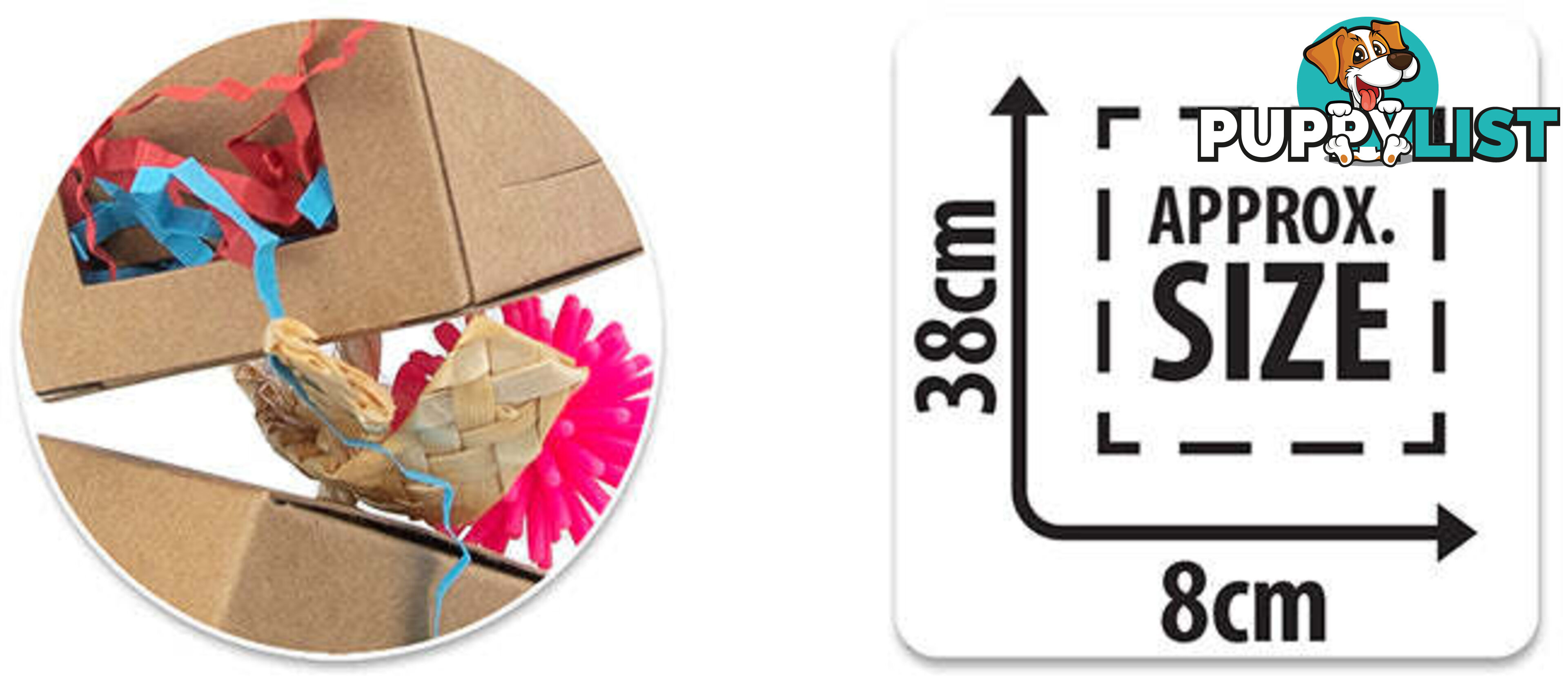 BIRD TOY DESTRUCTIVE - SHREDZ OVERFLOW - BAINBRIDGE - BB-A8369