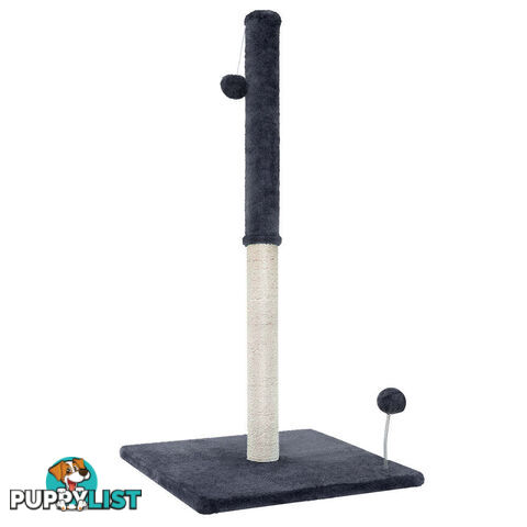 i.Pet Cat Tree 105cm Scratching Post Scratcher Tower Condo House Hanging toys Grey - PET-CAT-FL016-2-GR
