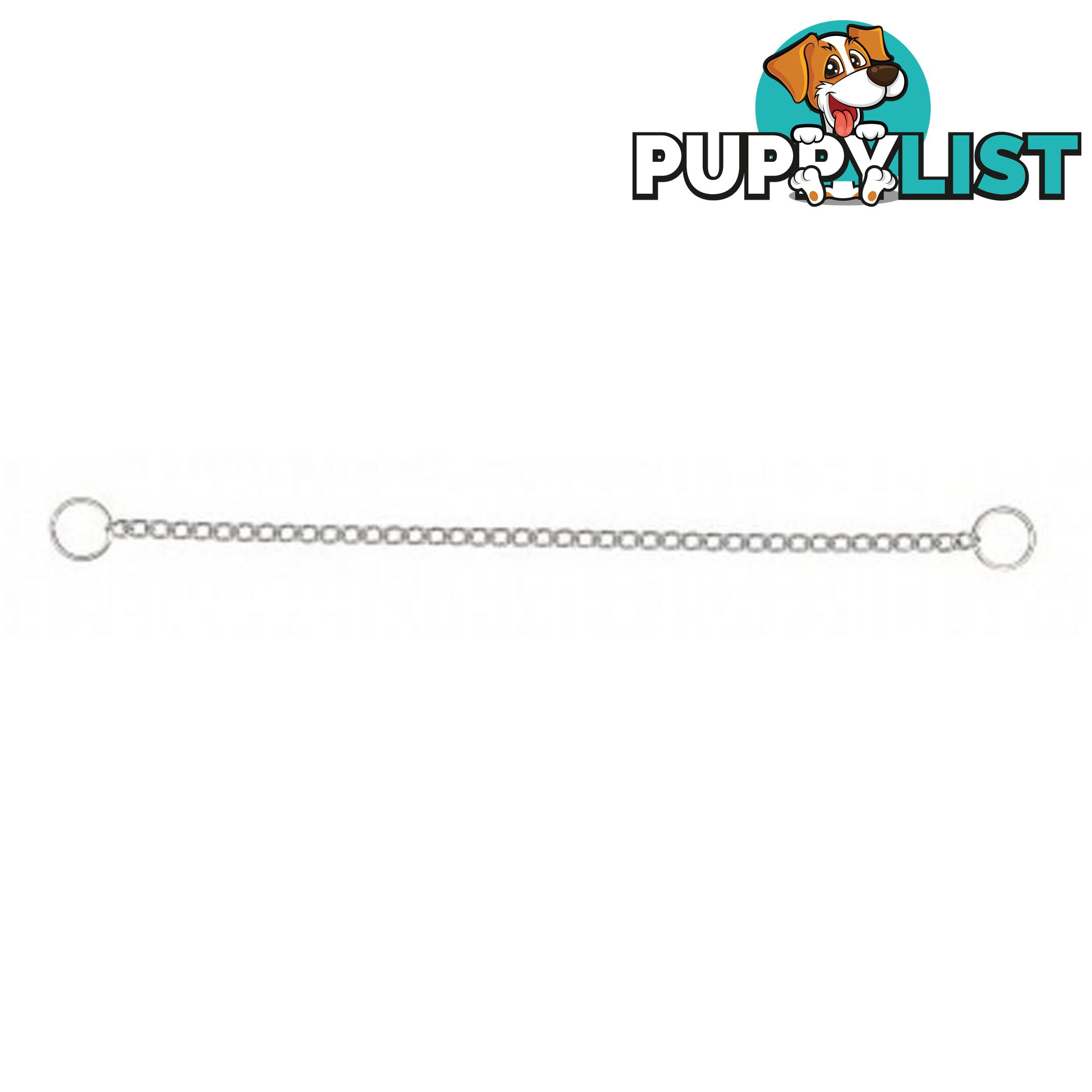 Dog Collar Chain Correction Choke Chrome Prestige - PPP-CP-3522