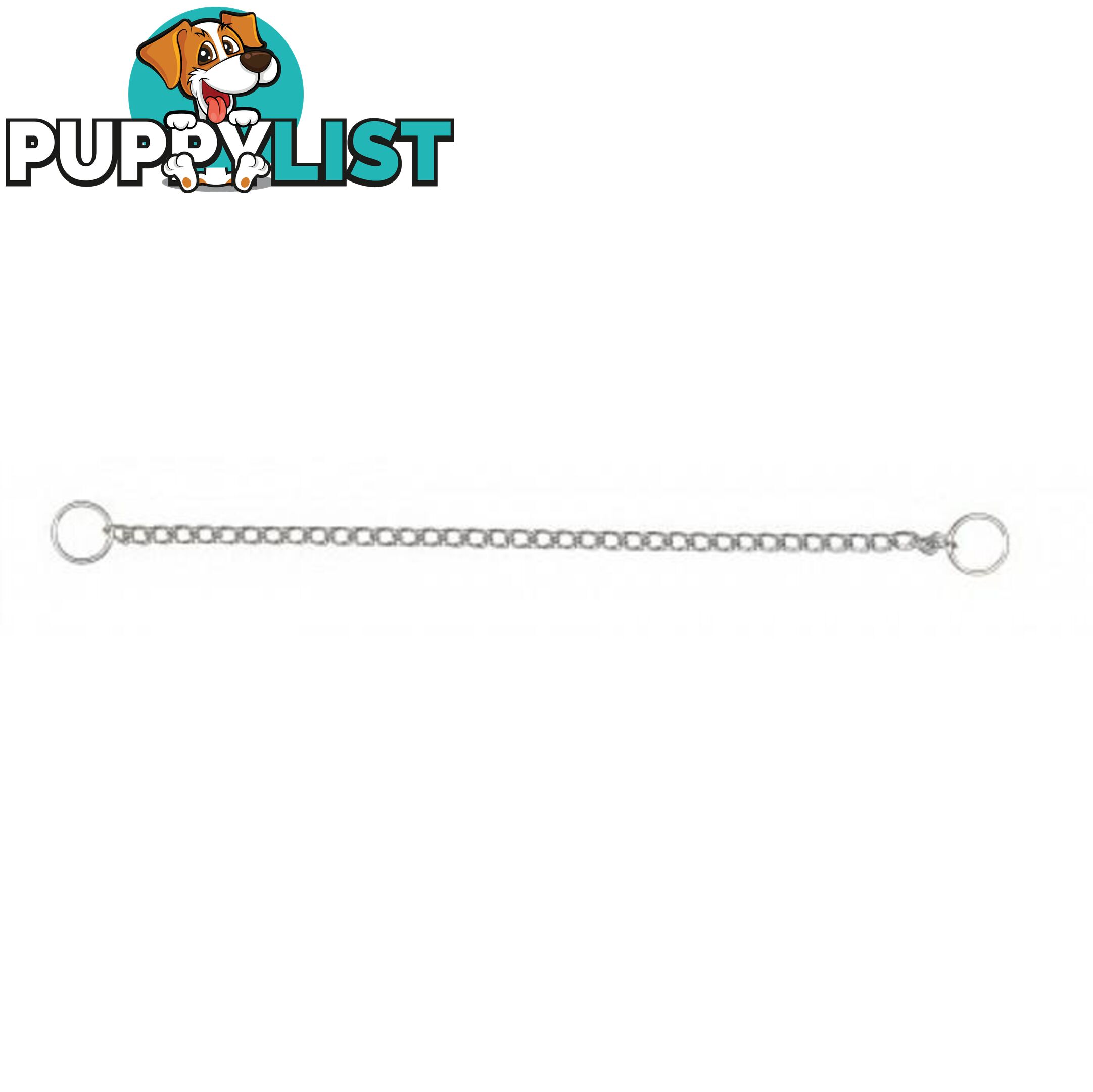 Dog Collar Chain Correction Choke Chrome Prestige - PPP-CP-3522