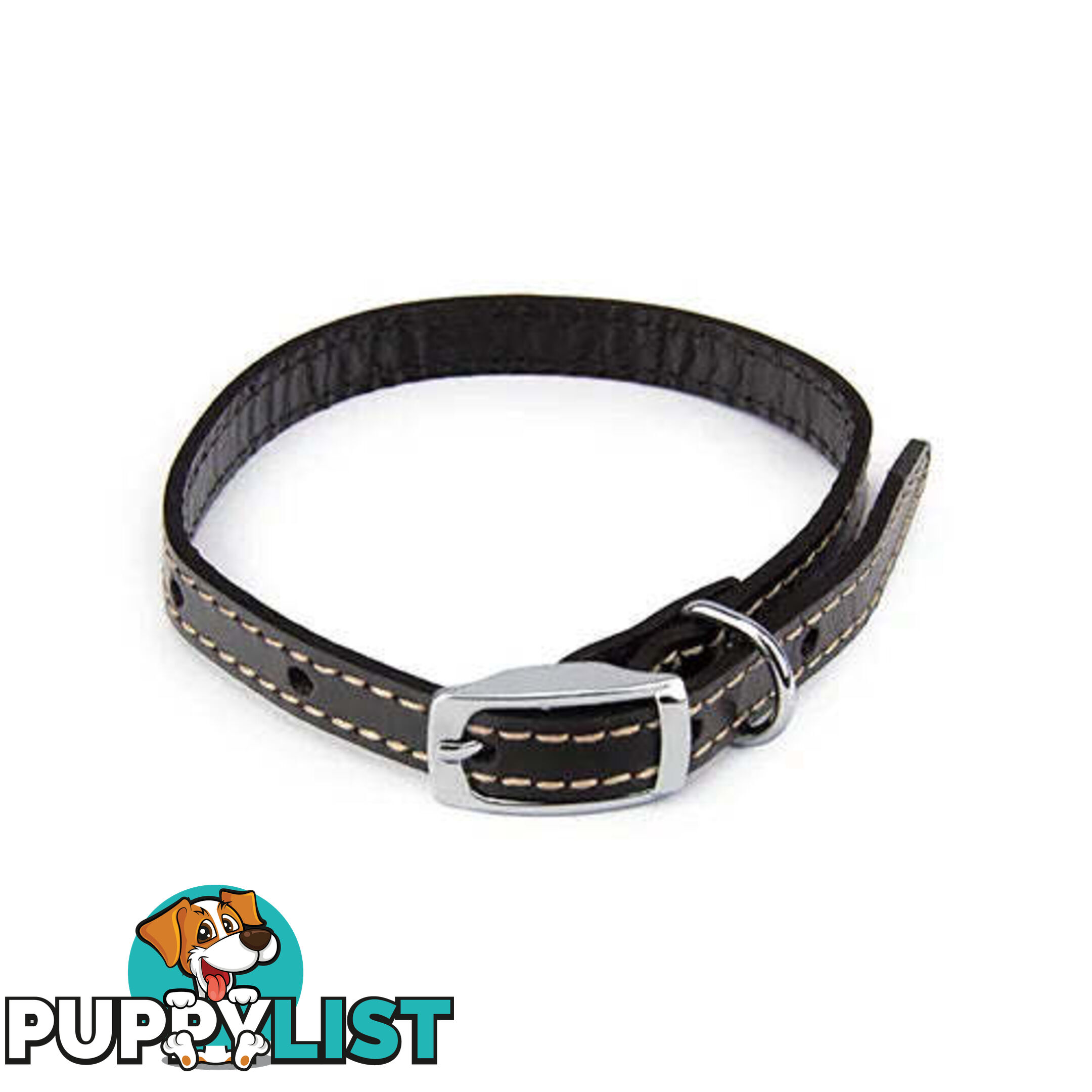 LEATHER COLLARS - BAINBRIDGE - BB-A7150-BLK