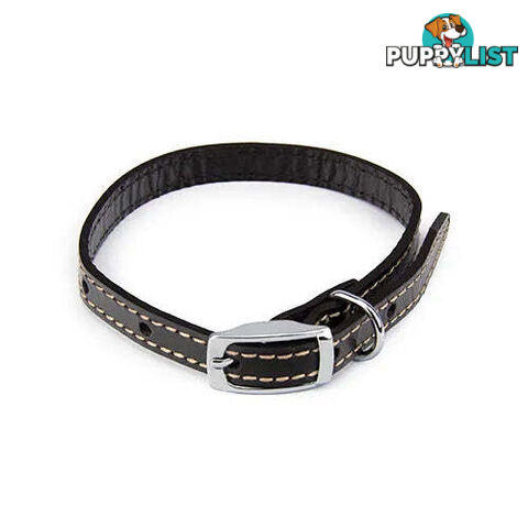 LEATHER COLLARS - BAINBRIDGE - BB-A7150-BLK
