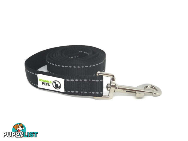 5m Long Nylon w/Reflective Stitching Dog Lead - Moondidley Pets - MDPLDREFTUR255