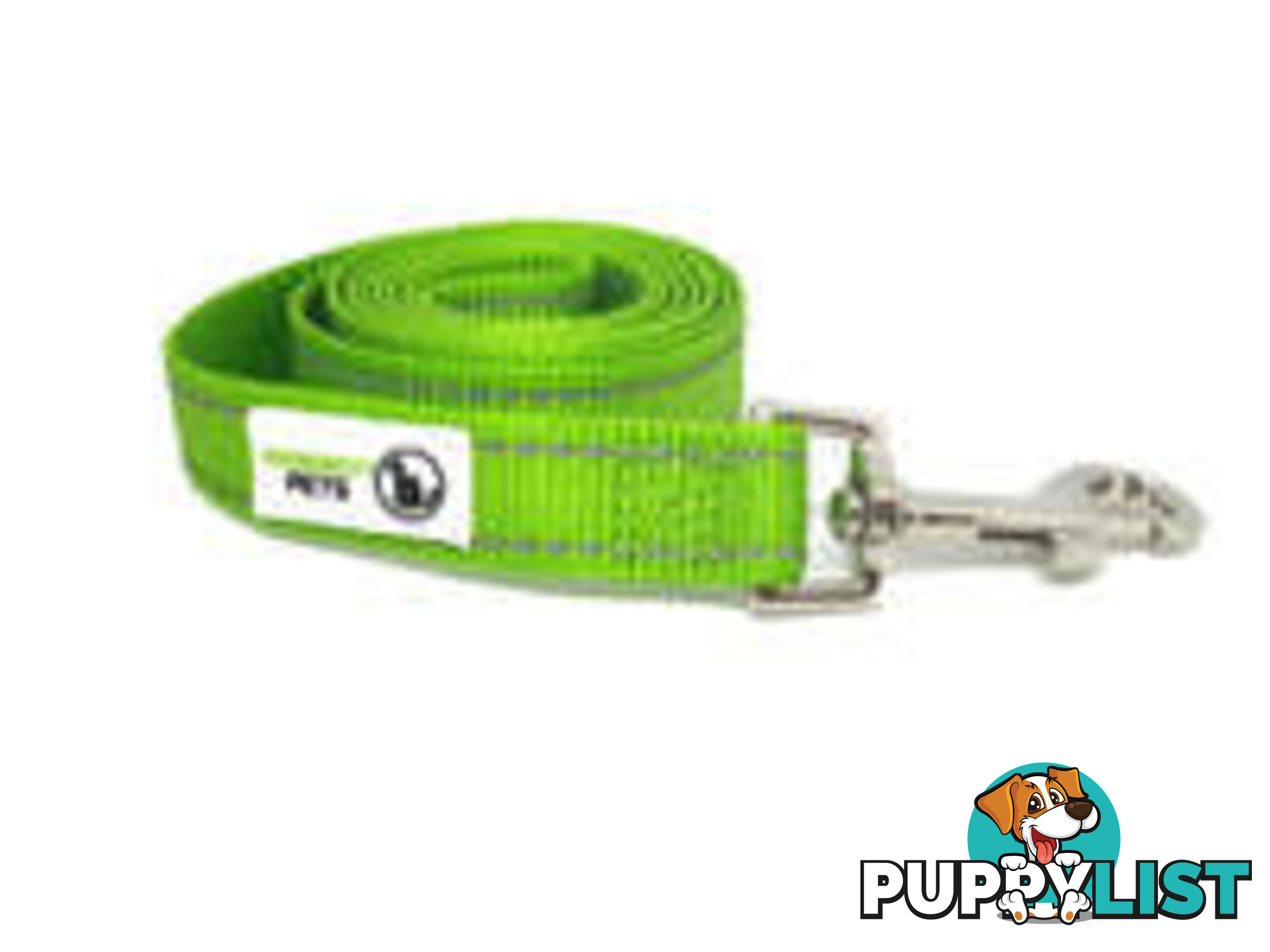 5m Long Nylon w/Reflective Stitching Dog Lead - Moondidley Pets - MDPLDREFTUR255