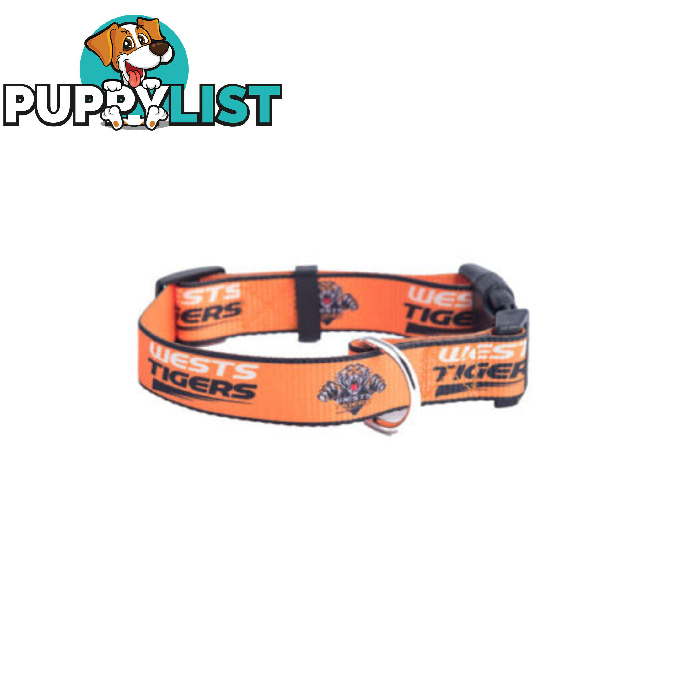 Dog Collars - NRL Footy Pets - FP-COL-M-BUL
