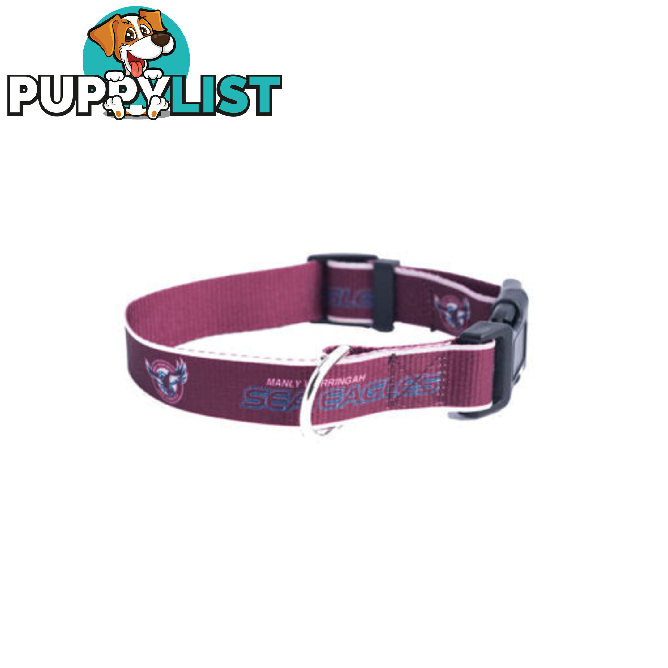 Dog Collars - NRL Footy Pets - FP-COL-M-BUL