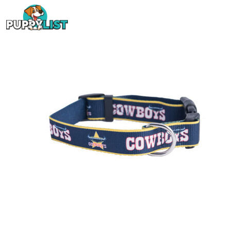 Dog Collars - NRL Footy Pets - FP-COL-M-BUL