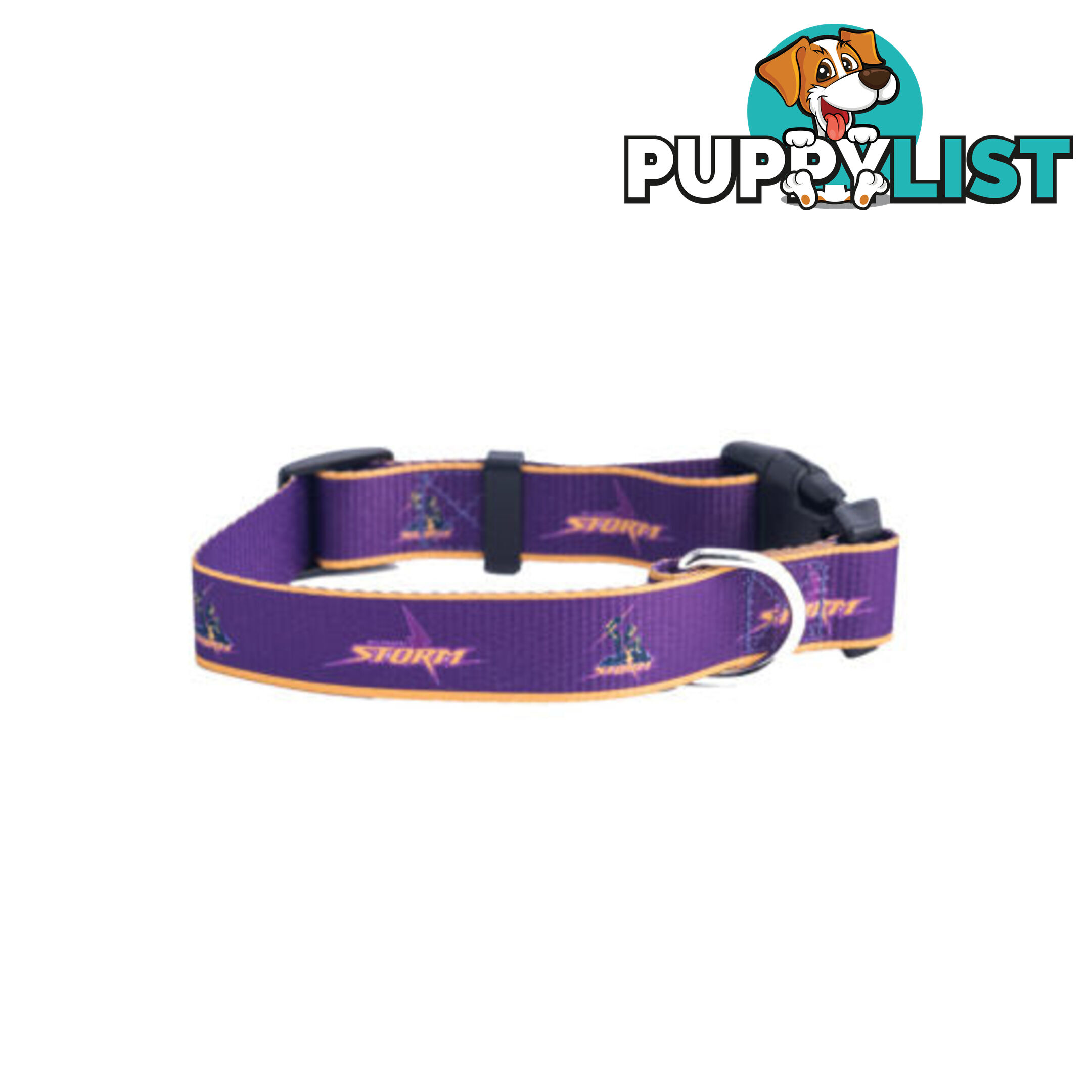 Dog Collars - NRL Footy Pets - FP-COL-M-BUL