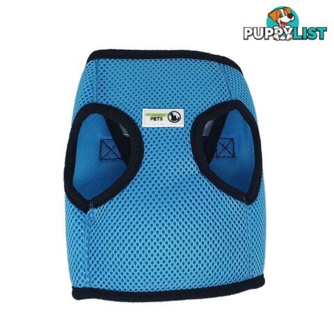 Doggie ID Vest Soft Air Mesh Personlised Embroidered - MDPIDVESLPNK