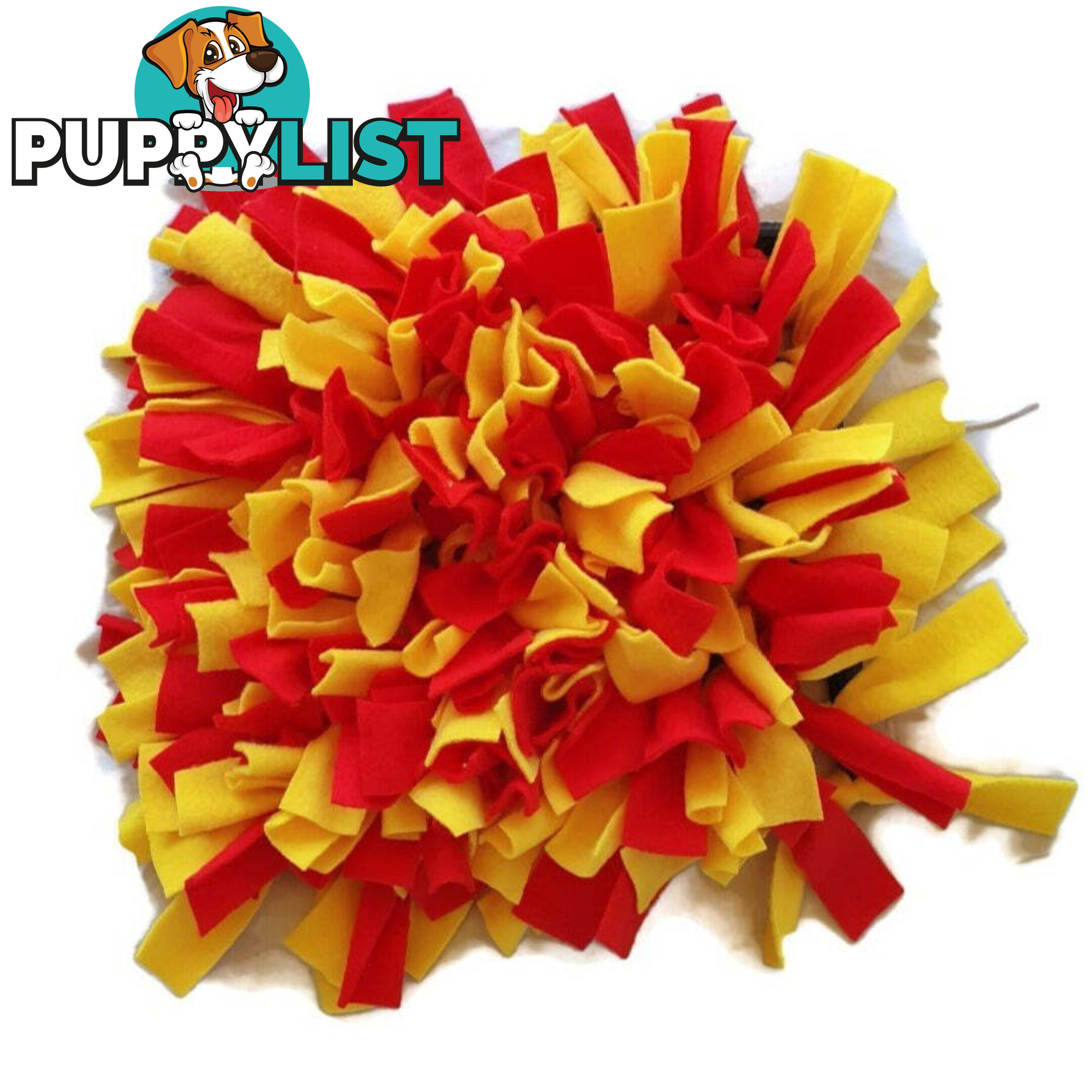 Snuffle Mats - Premium Heavy Duty Rubber Based - Pet Treat Play - Calms Anxiety - Slow Feeder - SNUFFLE-MED-PNYE