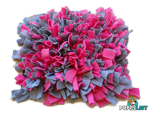 Snuffle Mats - Premium Heavy Duty Rubber Based - Pet Treat Play - Calms Anxiety - Slow Feeder - SNUFFLE-MED-PNYE