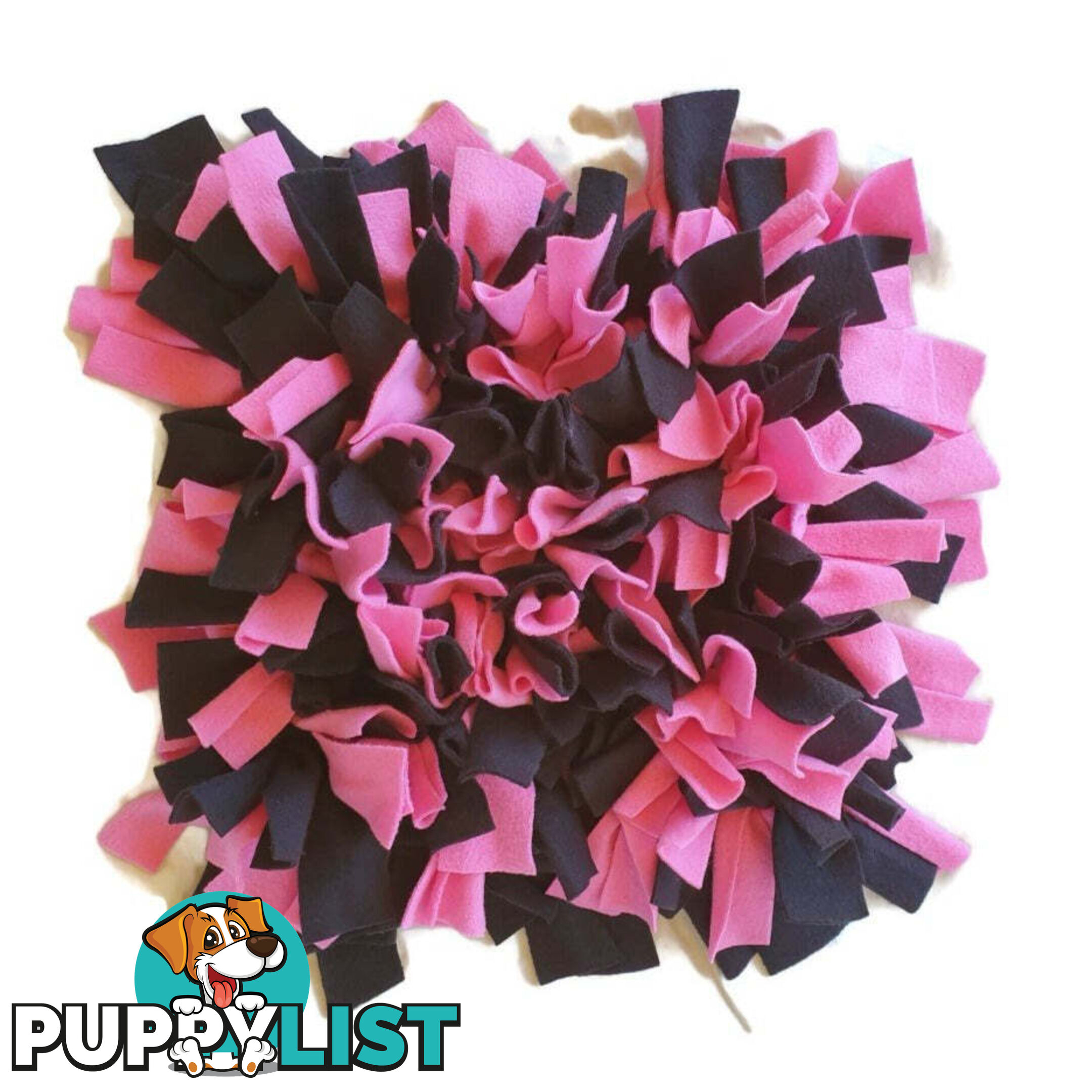 Snuffle Mats - Premium Heavy Duty Rubber Based - Pet Treat Play - Calms Anxiety - Slow Feeder - SNUFFLE-MED-PNYE