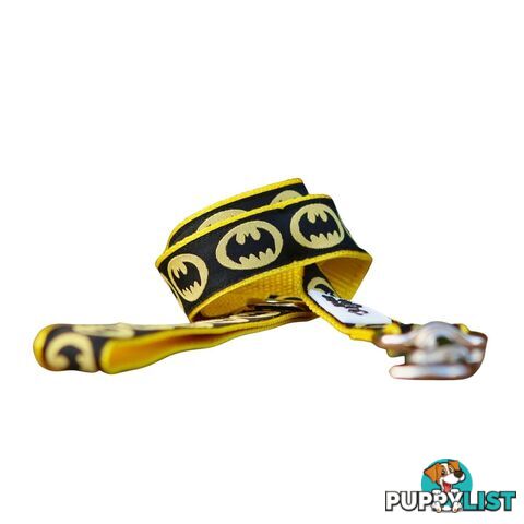 Batman Dog Lead / Dog Leash - Hand Made by The Bark Side - TBSLDBATM201.8