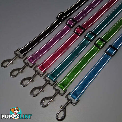 Hands Free Runner/Walker Waist Dog Leash Reflective- Moondidley Pets - MDPLDRUNLBLU