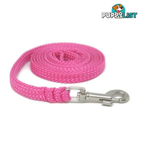 1.8m to 10m Long Dog Lead No Stitching Tough Yarnix 10mm Wide - YNXLD10-3-GRN-SS