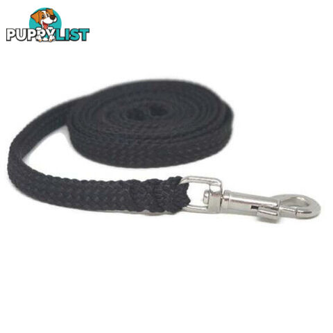 1.8m to 10m Long Dog Lead No Stitching Tough Yarnix 10mm Wide - YNXLD10-3-GRN-SS