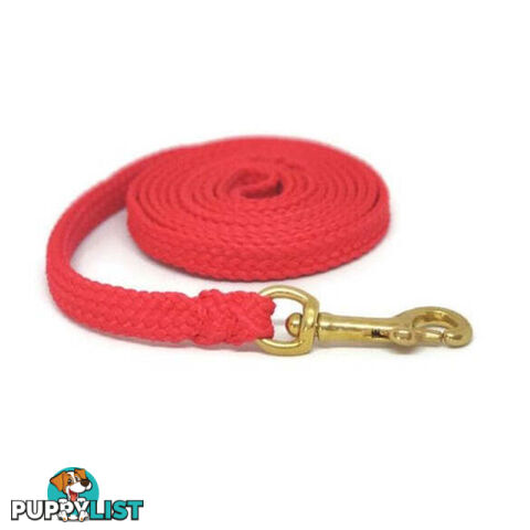 1.8m to 10m Long Dog Lead No Stitching Tough Yarnix 10mm Wide - YNXLD10-3-GRN-SS