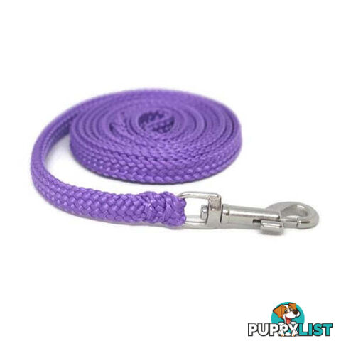 1.8m to 10m Long Dog Lead No Stitching Tough Yarnix 10mm Wide - YNXLD10-3-GRN-SS