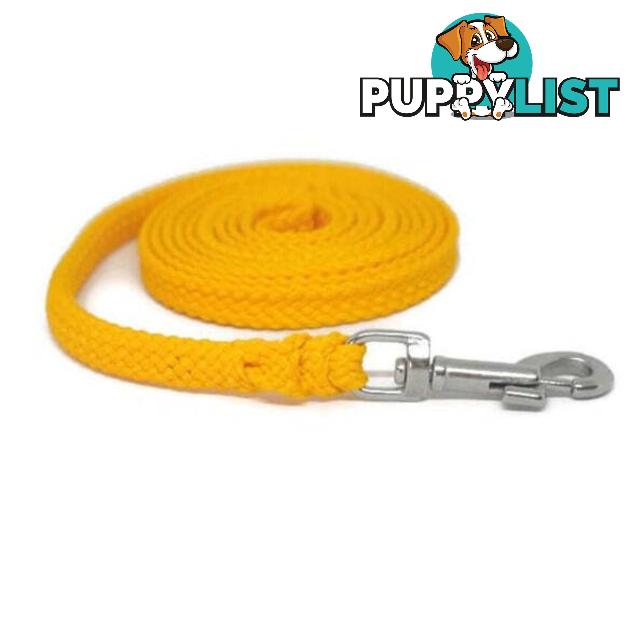 1.8m to 10m Long Dog Lead No Stitching Tough Yarnix 10mm Wide - YNXLD10-3-GRN-SS