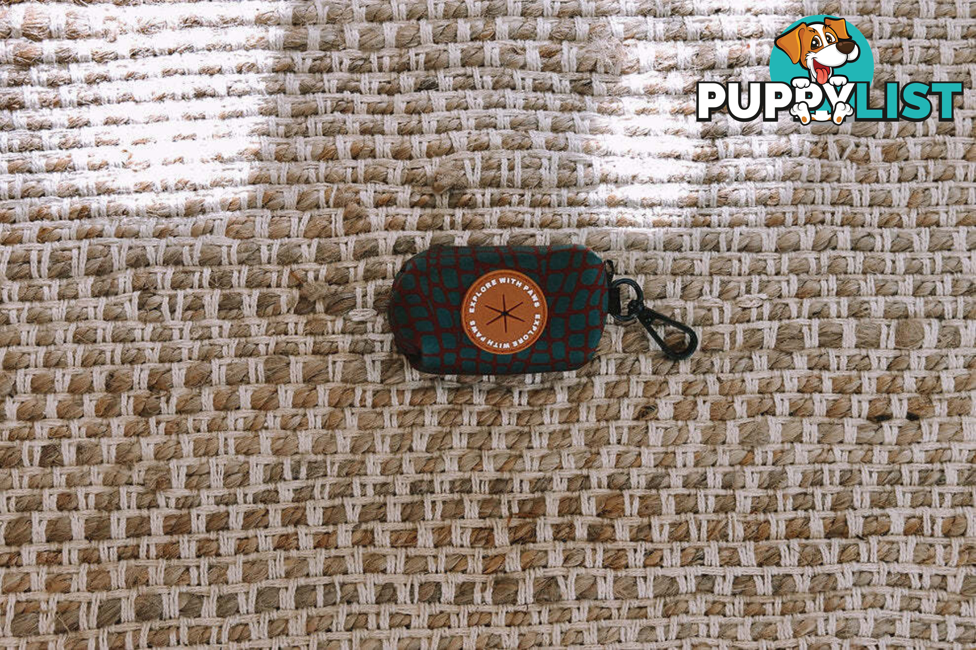 Designer Poop Bag Holder by Explore with Paws - EWPPOOCRO