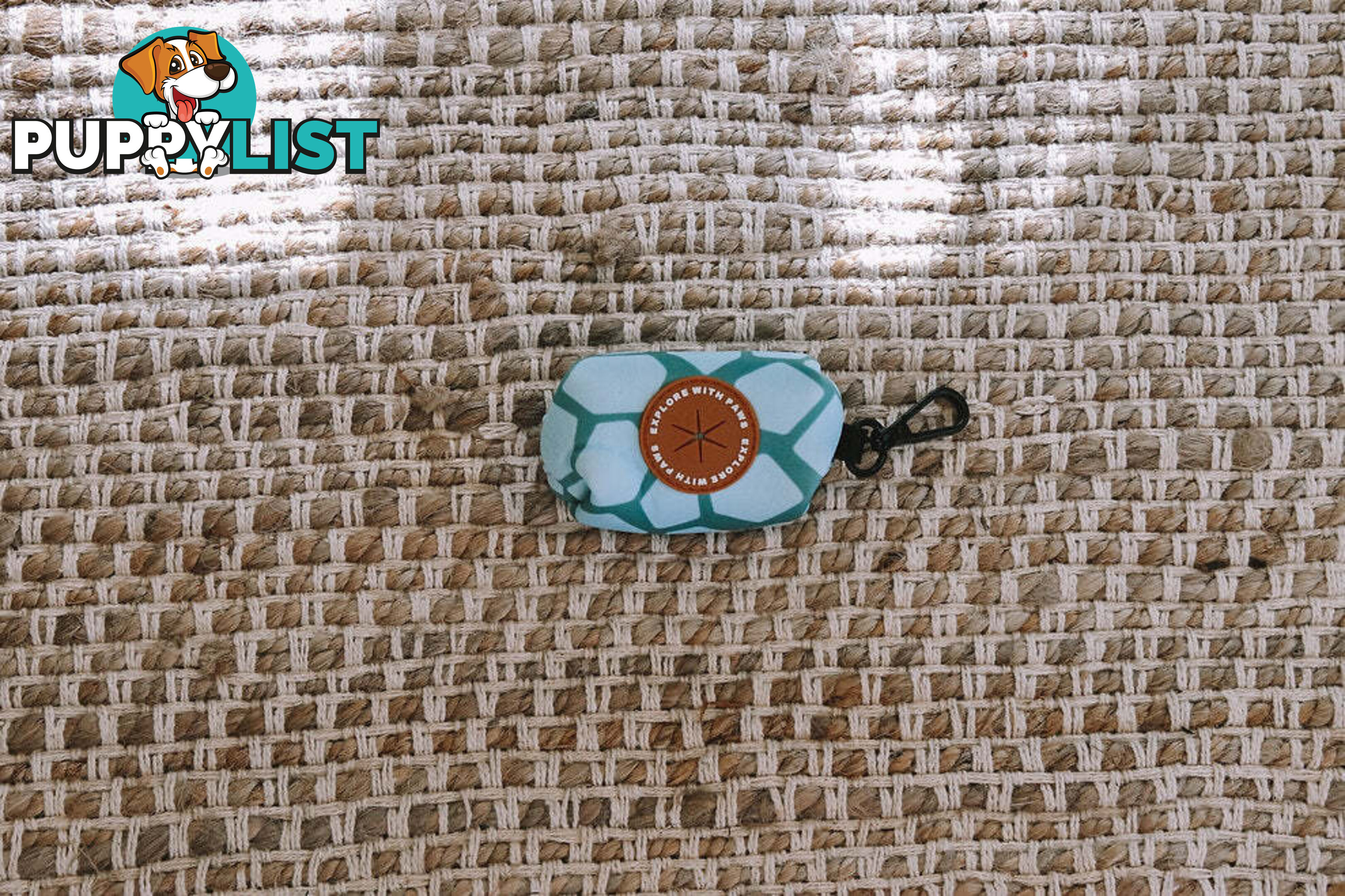 Designer Poop Bag Holder by Explore with Paws - EWPPOOCRO