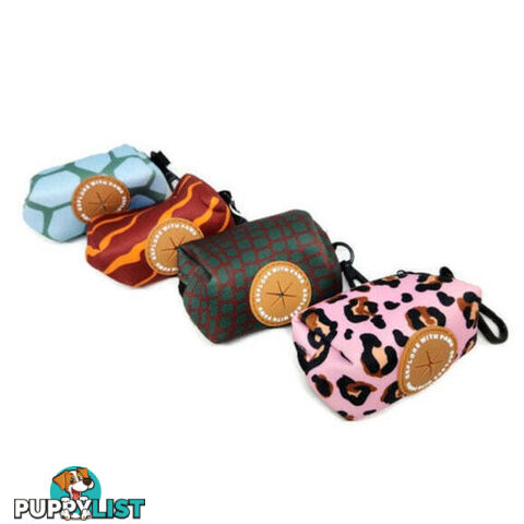 Designer Poop Bag Holder by Explore with Paws - EWPPOOCRO