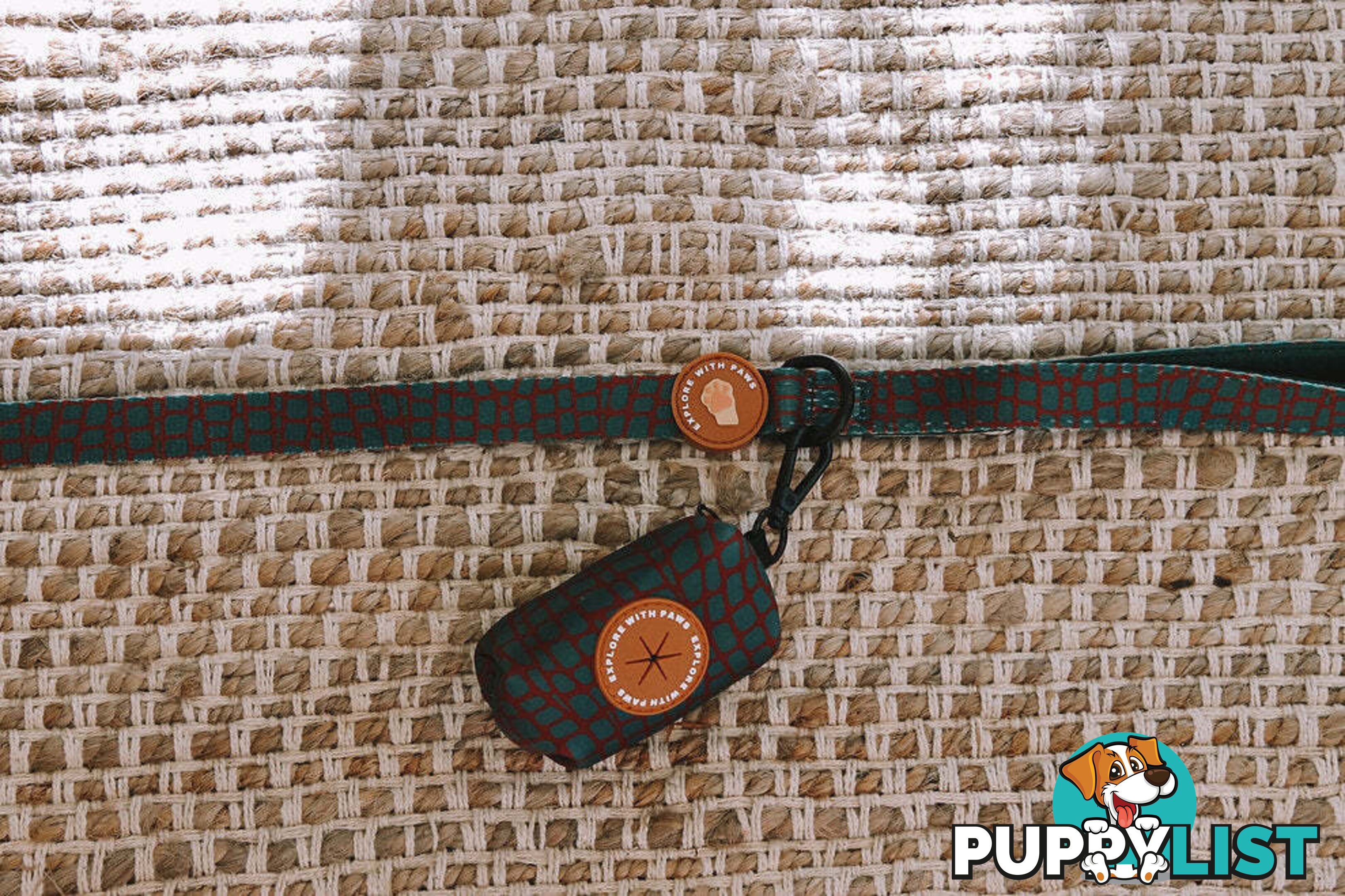 Designer Poop Bag Holder by Explore with Paws - EWPPOOCRO