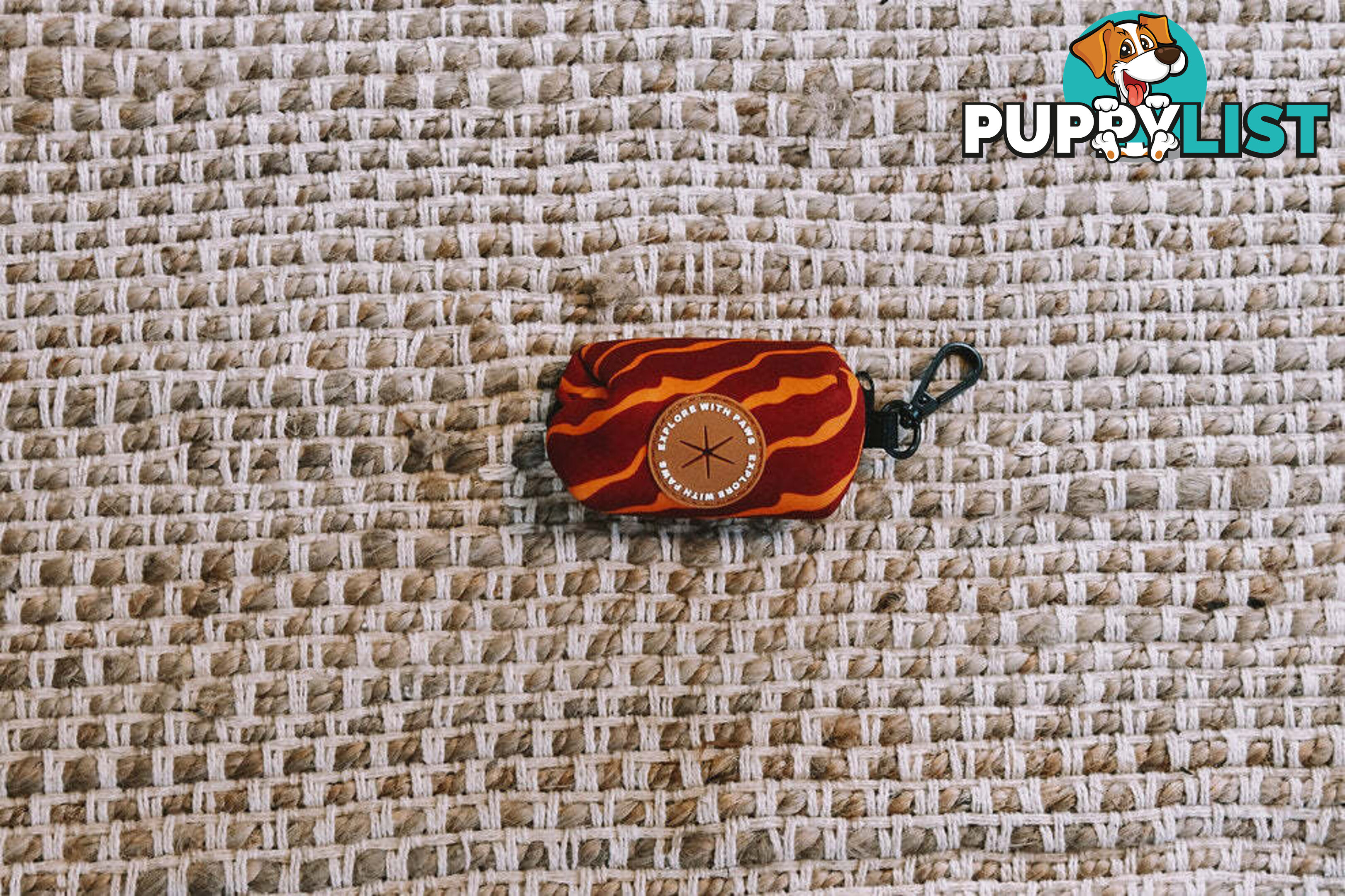 Designer Poop Bag Holder by Explore with Paws - EWPPOOCRO