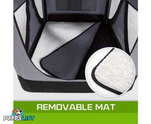 Paw Mate Portable Soft Dog Cage Crate Carrier - V274-PET-02XXXL-RD