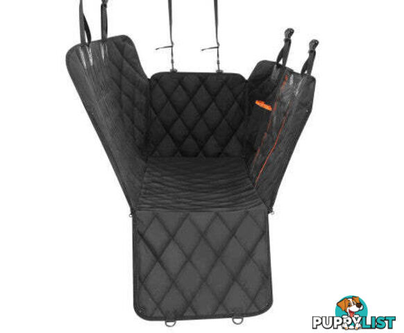 i.Pet Pet Car Seat Cover Dog Protector Hammock Back Waterproof Belt Non Slip Mat - PET-COVER-137X147-BK