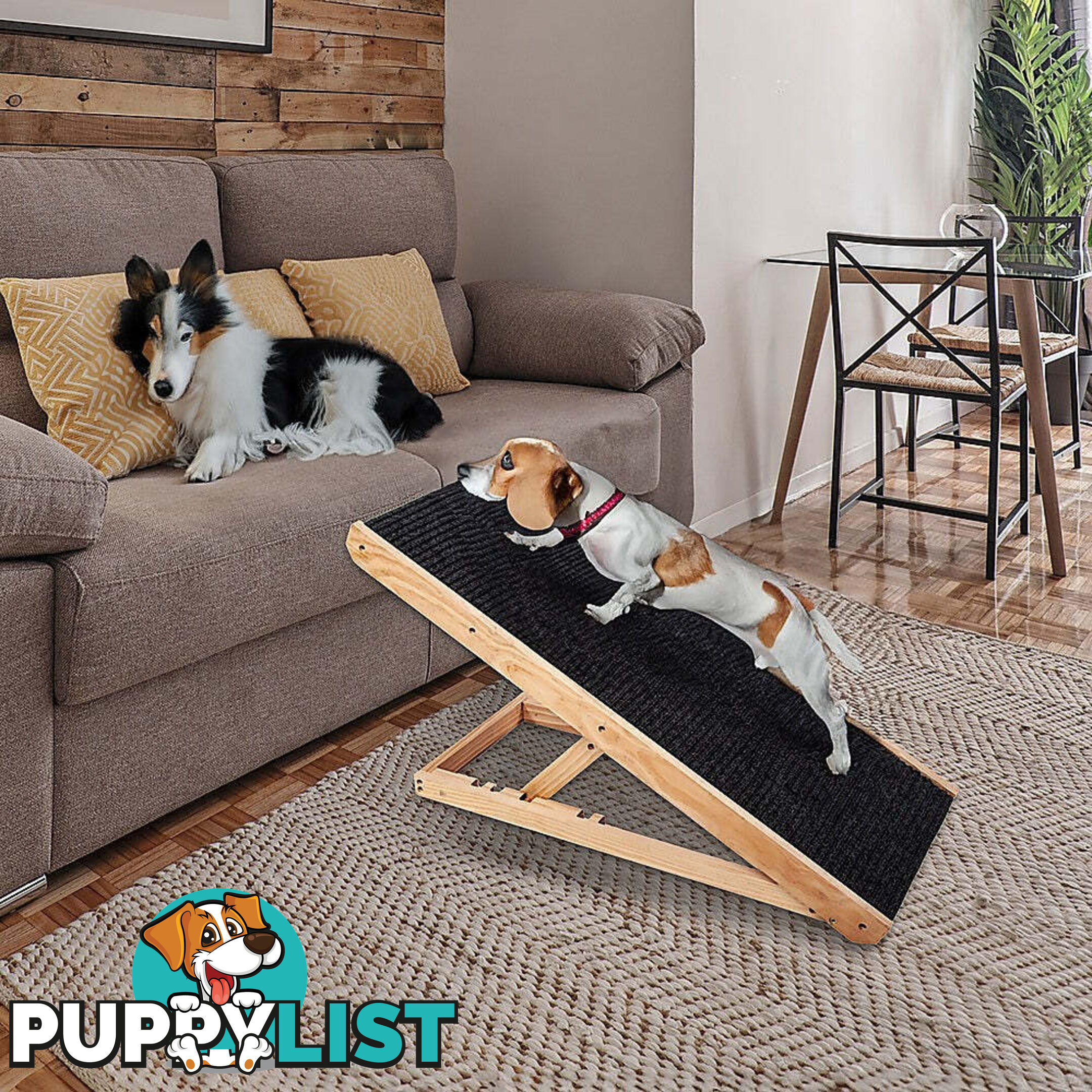 Dog Ramp Pet Ramp Adjustable Heights Portable - V63-827691