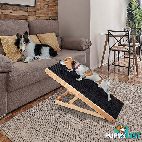 Dog Ramp Pet Ramp Adjustable Heights Portable - V63-827691