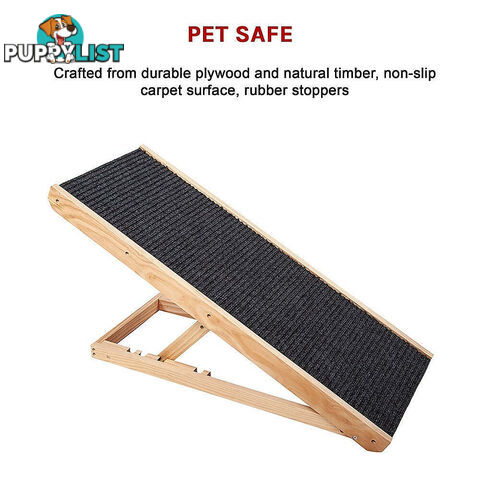 Dog Ramp Pet Ramp Adjustable Heights Portable - V63-827691
