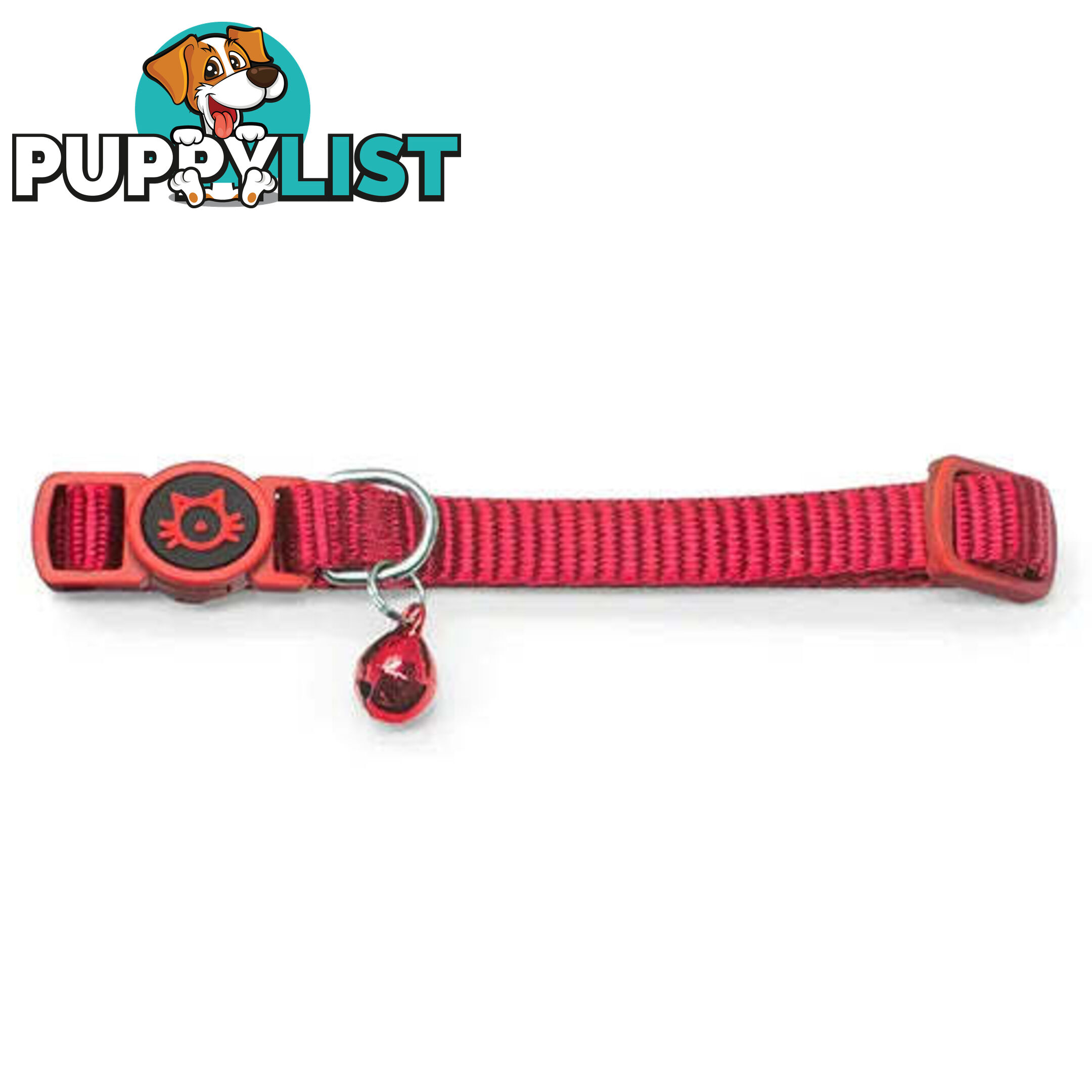 NYLON CAT COLLAR - BAINBRIDGE - BB-A7194-RED