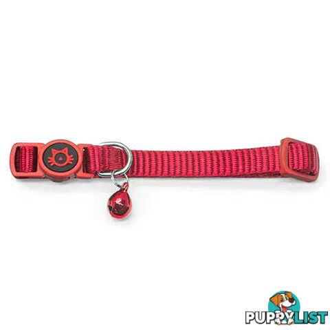 NYLON CAT COLLAR - BAINBRIDGE - BB-A7194-RED