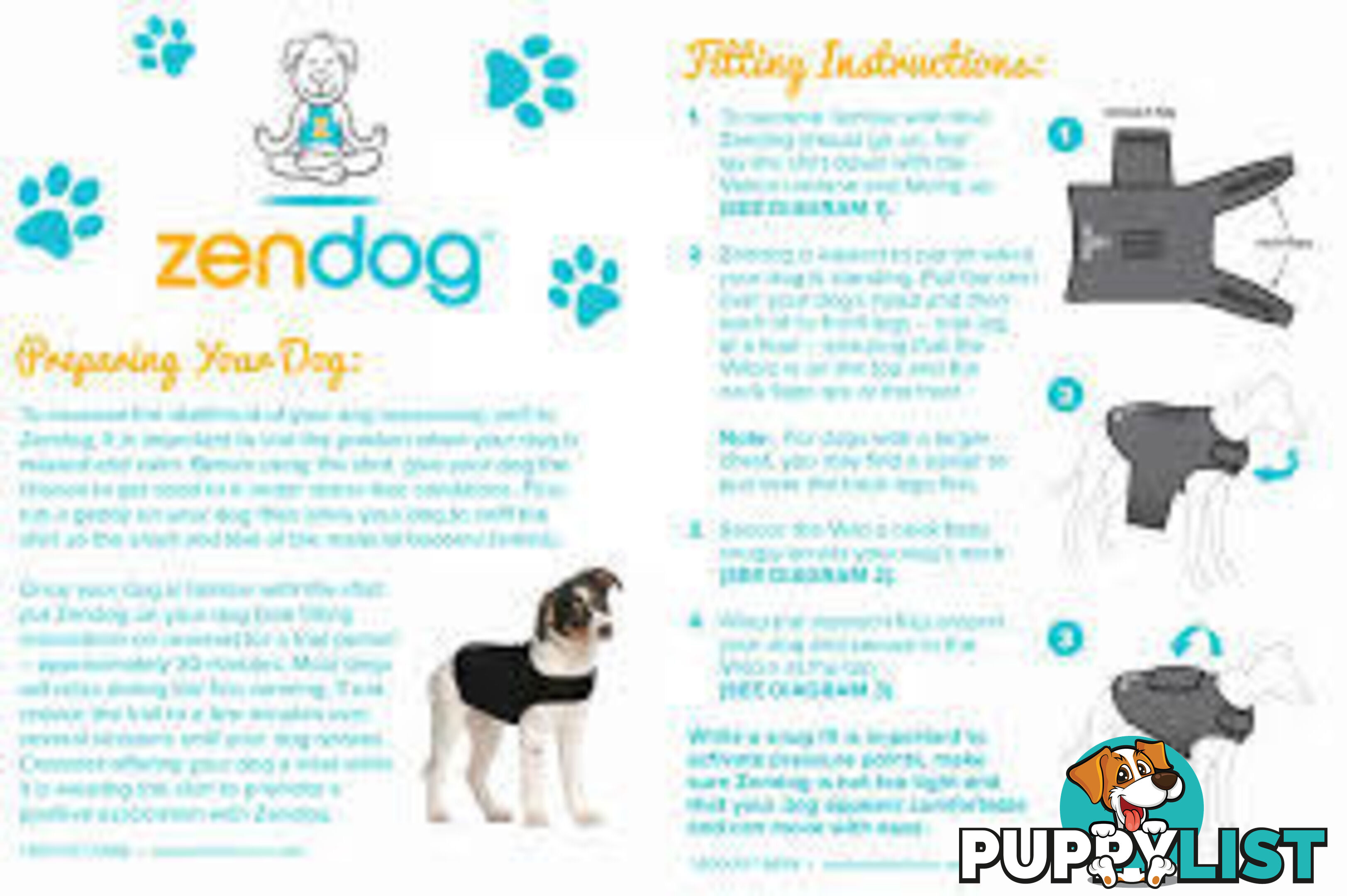 Calming Shirt - Thunder Shirt - Zendog - PPP-69-14