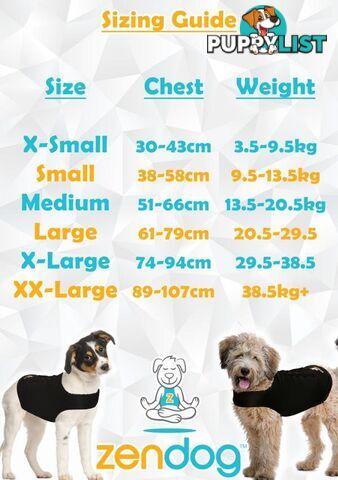 Calming Shirt - Thunder Shirt - Zendog - PPP-69-14
