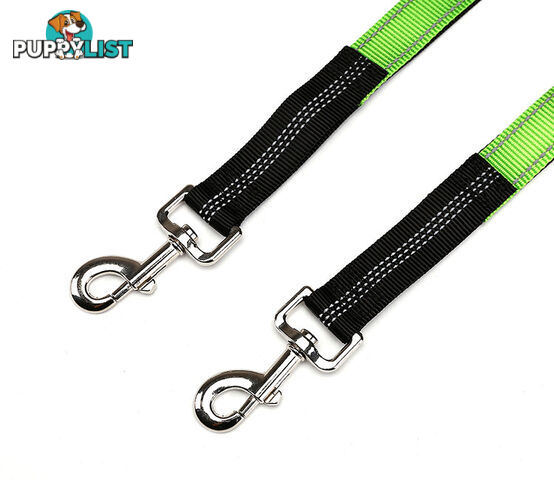 Hands Free Runner/Walker Waist Dog Leash Reflective- Moondidley Pets - MDPLDRUNBLK