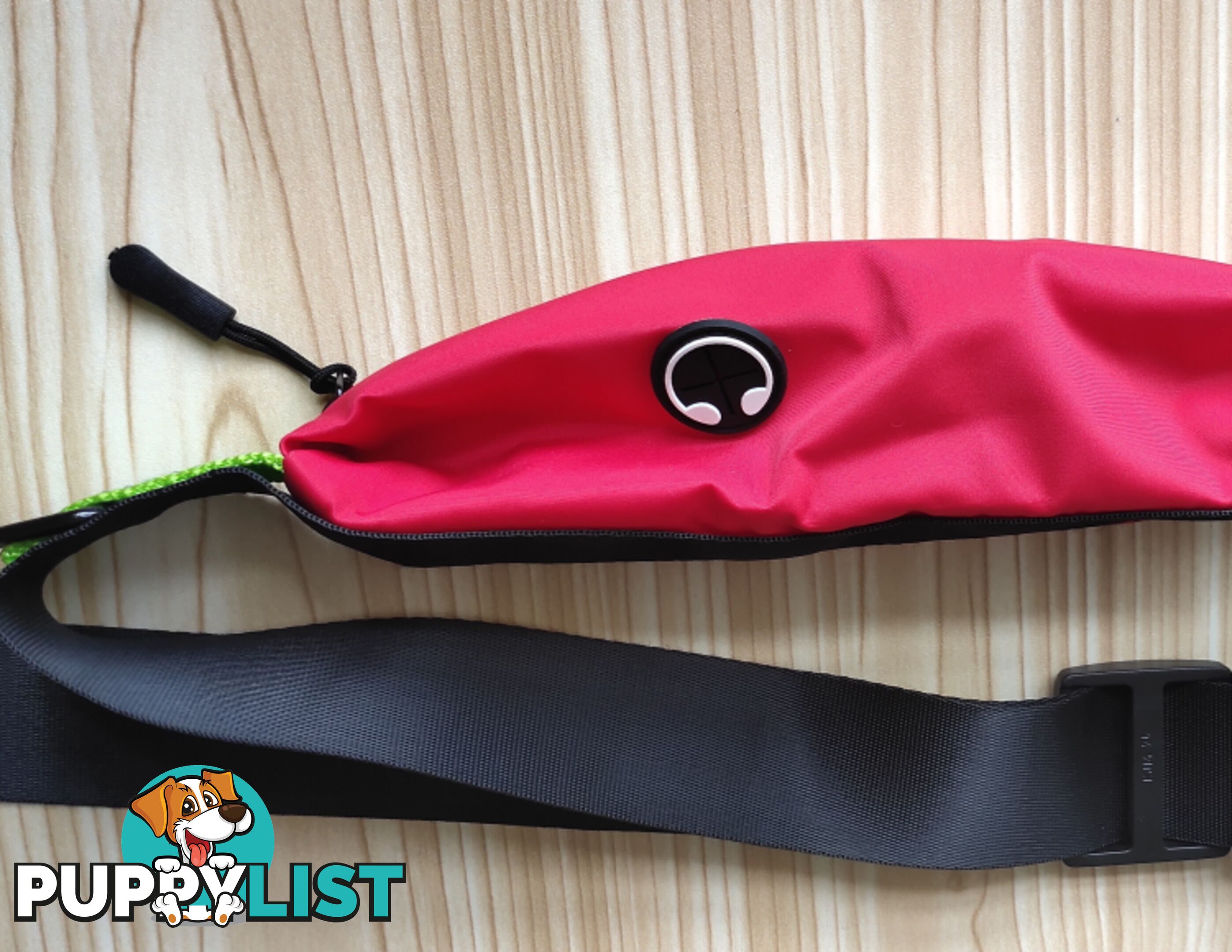 Hands Free Runner/Walker Waist Dog Leash Reflective- Moondidley Pets - MDPLDRUNBLK